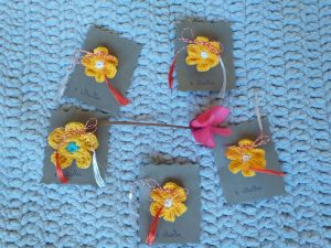 martisoare crosetate floricele